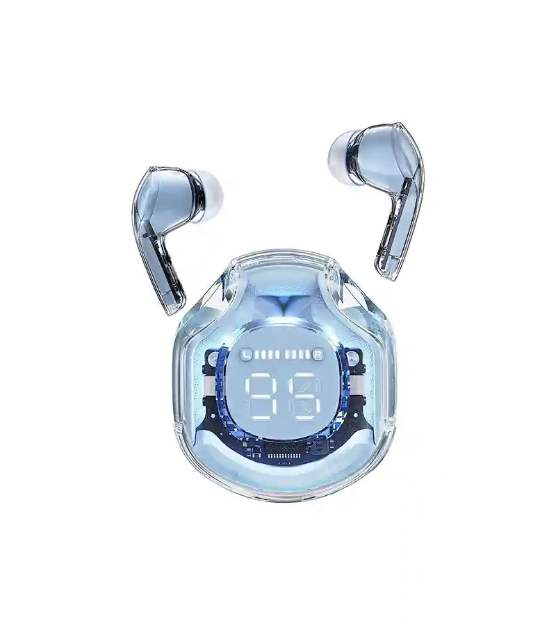 Air 39 Transparent Bluetooth Earbuds – Super Bass, ENC Noise Reduction & HD Calling | Bluetooth 5.3