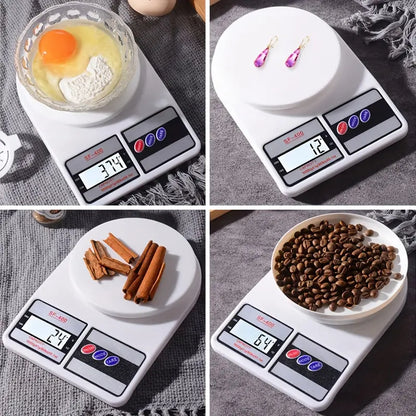 Digital Kitchen Weighing Scale | 10kg Capacity | High-Precision LCD with Tare Function