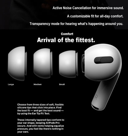 AirPods Pro 2 | Wireless Earbuds with ANC Technology | Super Bass & Bluetooth | Pop-Up Feature