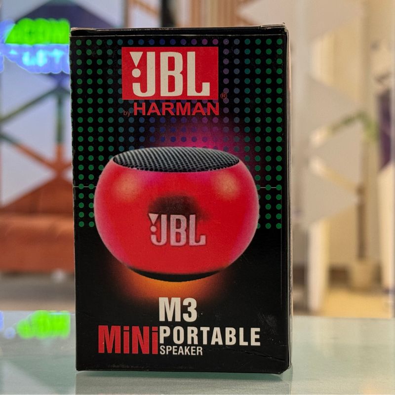JBL M3 Mini Portable Bluetooth Speaker | Compact Wireless Speaker | Powerful Bass & Long Battery Life