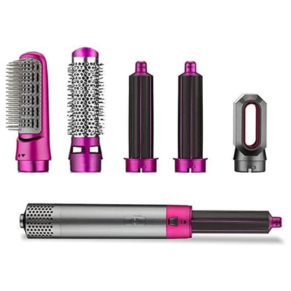 5-in-1 Electric Hair Dryer Brush Kit | Blow Dryer, Straightener, Curler & Volumizer Styling Tool