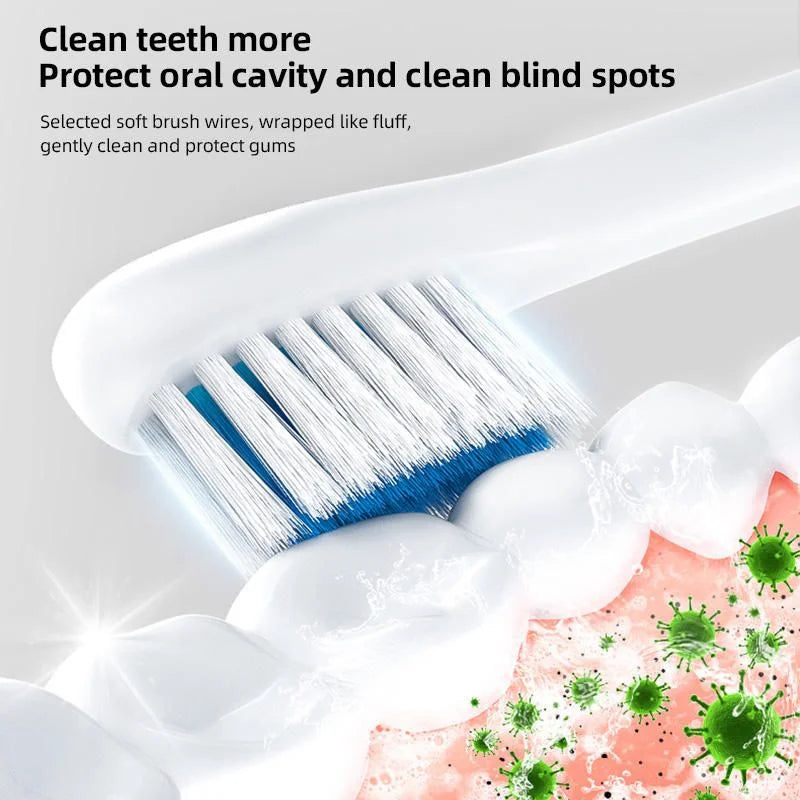 X3 Sonic Electric Toothbrush Rechargeable | USB Fast Charging Toothbrush with 5 Modes Deep Cleaning Whitening & Gum Care