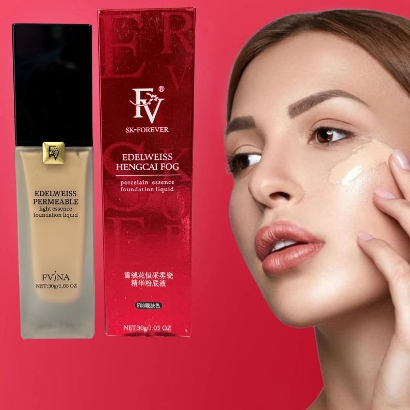 FV Refreshing Essence Foundation 30g | Moisturizing Long-Lasting Liquid Base Makeup