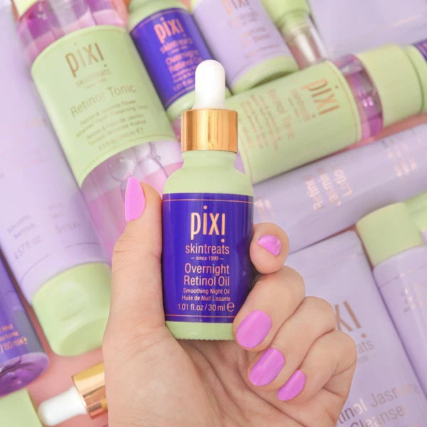 Pixi Overnight Retinol Oil 30ml Youth-Preserving Night Treatment with Peptides and Ceramides