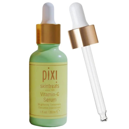 Pixi Vitamin C Brightening Serum with Ferulic Acid & Probiotics | Antioxidant Glow & Barrier Support