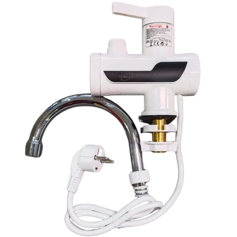 Electric Instant Heating  Faucet  | Digital Temperature Display | Plastic handle |  Kitchen & Bathroom Hot Water Tap
