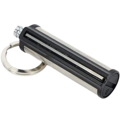 Permanent Match Striker Flint Stone Lighter with Keychain | Waterproof Survival Matchstick for Smoking & Outdoor Use