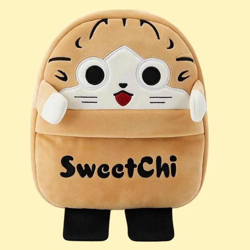 Cute Plush Sweetchi Character Backpack for Girls | Stuffed School Bag & Gift for Kids
