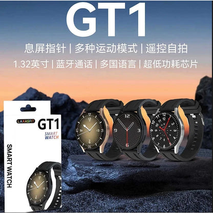 GT1 Smartwatch | Bluetooth Calling | Full Touch Display | Android & iOS Compatible