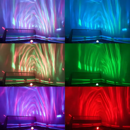 Q6 Mini LED Starry Projection Light with Remote Control | USB Galaxy Night Lamp